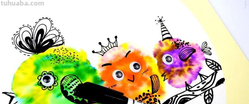 儿童画教程|低幼儿创意画-树枝上的小鸟 儿童画教程|低幼儿创意画-树枝上的小鸟