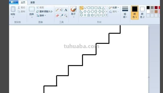 楼梯怎么画简笔画图片（楼梯怎么画简笔画图片大全）