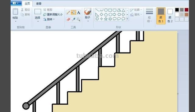 楼梯怎么画简笔画图片（楼梯怎么画简笔画图片大全）