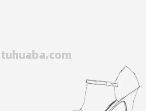 高跟鞋怎么画简笔画（高跟鞋怎么画简笔画图片）