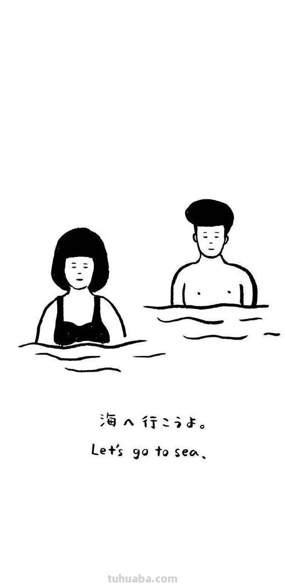 壁纸｜生活简笔画
