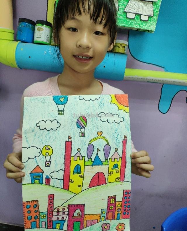 我的家园主题创意儿童画作品！都有属于自己的家园