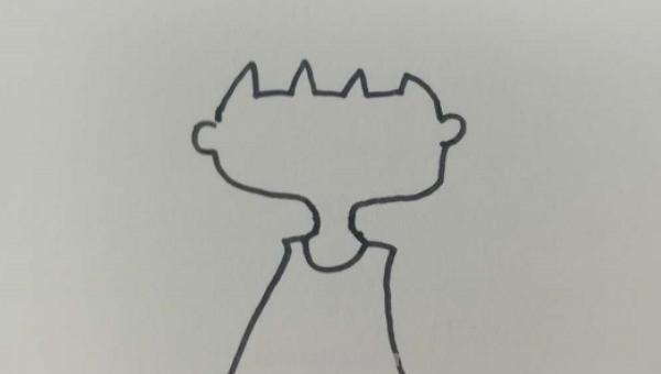 花花姑娘怎么画简笔画（花花姑娘怎么画简笔画又漂亮）