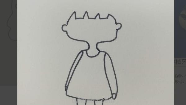 花花姑娘怎么画简笔画（花花姑娘怎么画简笔画又漂亮）
