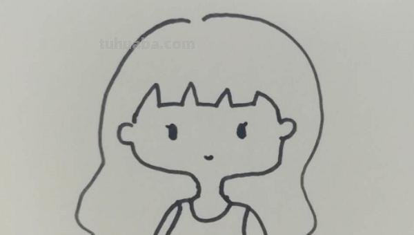 花花姑娘怎么画简笔画（花花姑娘怎么画简笔画又漂亮）