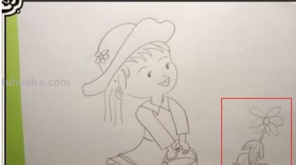 花花姑娘怎么画简笔画（花花姑娘怎么画简笔画又漂亮）