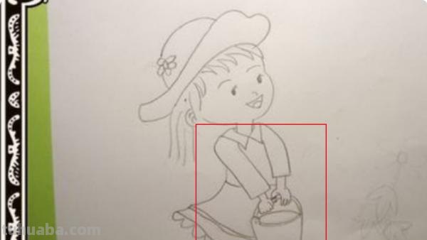 花花姑娘怎么画简笔画（花花姑娘怎么画简笔画又漂亮）