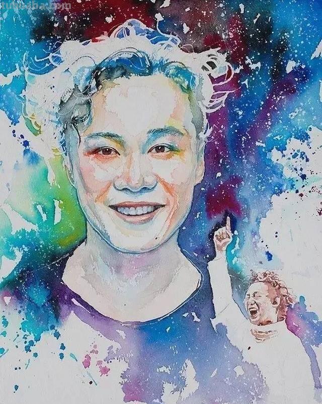 色彩绚丽的水彩肖像画 - 插画师林闻琪人物绘画集