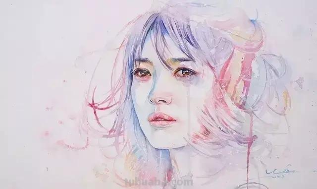 色彩绚丽的水彩肖像画 - 插画师林闻琪人物绘画集
