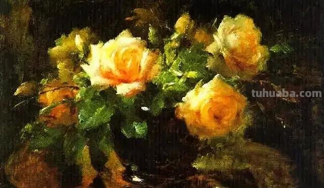Frans Mortelmans静物花卉作品赏析