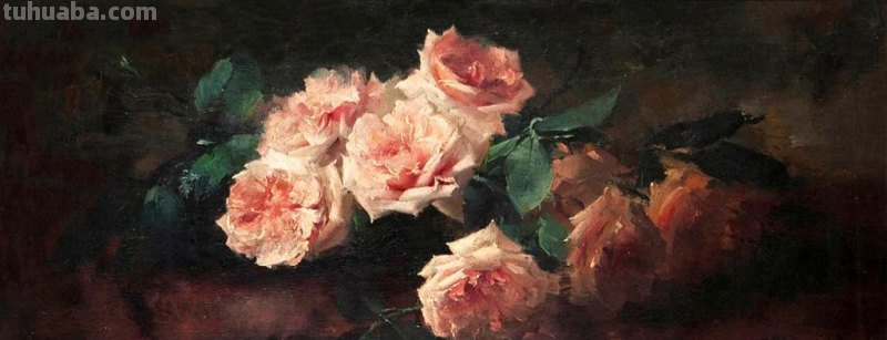 Frans Mortelmans静物花卉作品赏析
