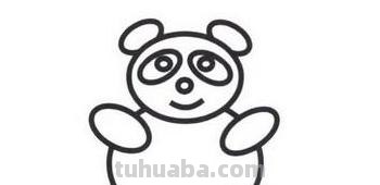 怎么画熊猫简笔画好看（怎么画熊猫简笔画好看又漂亮）
