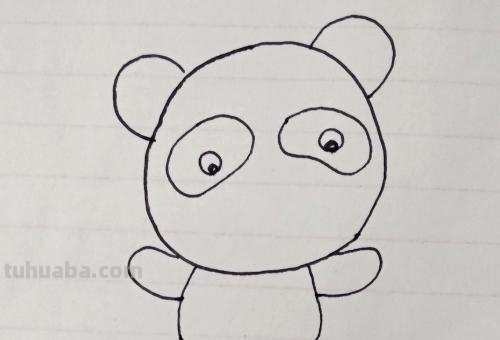 怎么画熊猫简笔画好看（怎么画熊猫简笔画好看又漂亮）
