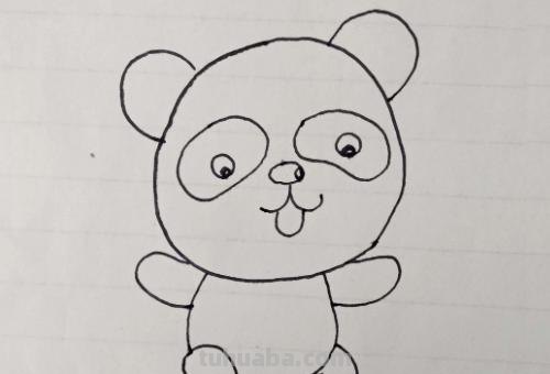 怎么画熊猫简笔画好看（怎么画熊猫简笔画好看又漂亮）