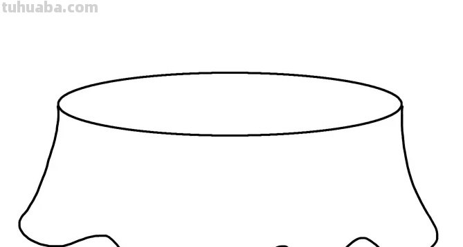 桌子怎么画简笔画图片（桌子怎么画简笔画图片又简单）