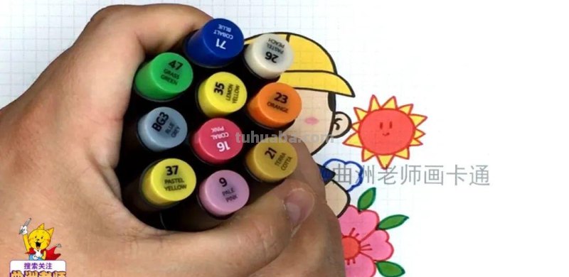 简笔画教程：画出可爱的工人叔叔