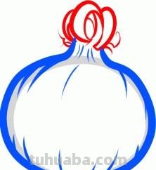 7种蔬菜育儿简笔画，亲子绘画素材，幼儿手抄报素材
