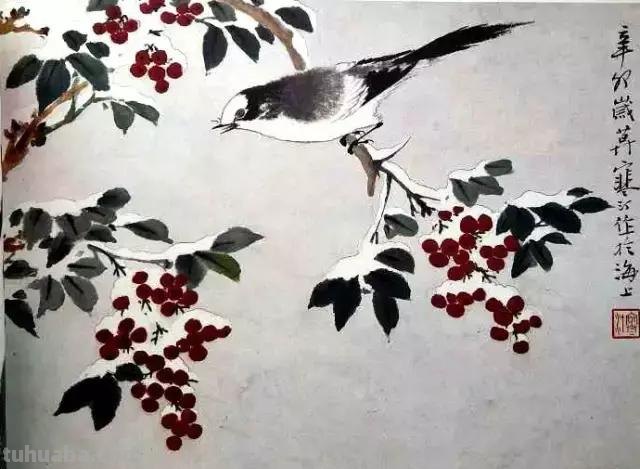 书画鉴赏丨 江寒汀课徒画稿：教你画各类禽鸟
