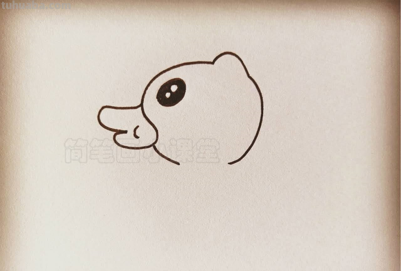 简笔画小课堂第四期-小鸭子