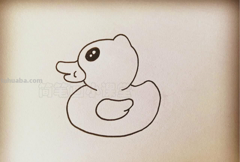简笔画小课堂第四期-小鸭子