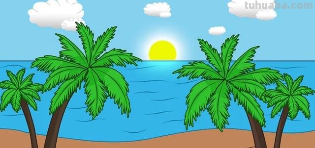 海边暮色怎么画彩铅（海边暮色怎么画彩铅画）