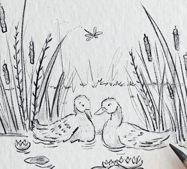 一组动物简笔画，简单易学，大家一起来画画吧~