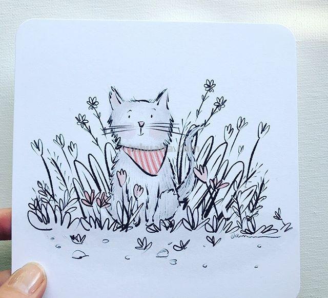 一组动物简笔画，简单易学，大家一起来画画吧~