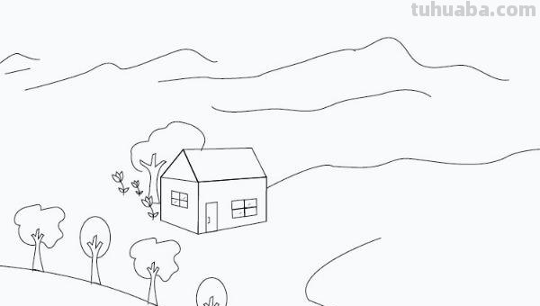 大山怎么画简笔画图片(大山怎么画简笔画图片彩色) 大山怎么画简笔画图片(大山怎么画简笔画图片彩色)