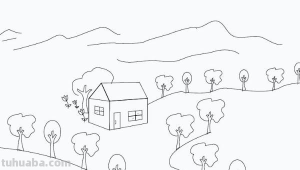 大山怎么画简笔画图片(大山怎么画简笔画图片彩色) 大山怎么画简笔画图片(大山怎么画简笔画图片彩色)