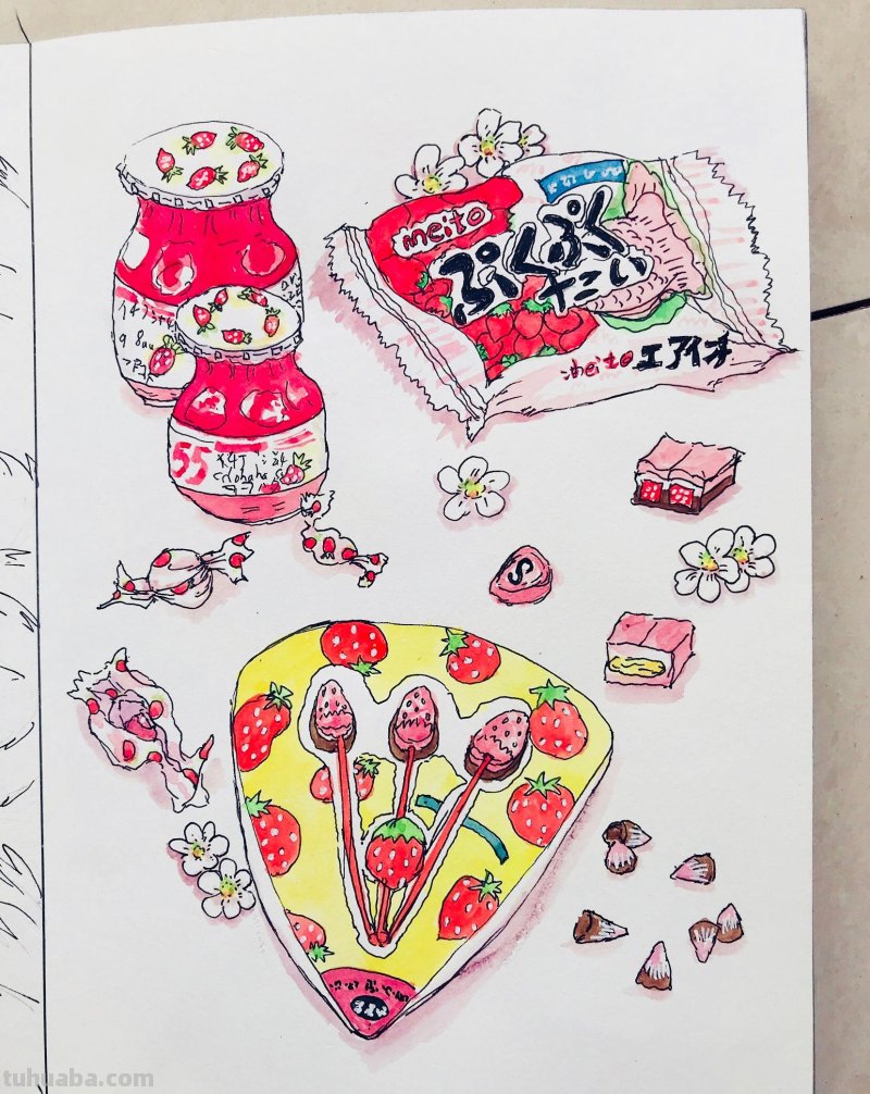 水彩入门工具：分享自己平时画水彩常用的工具（附水彩练习作品）