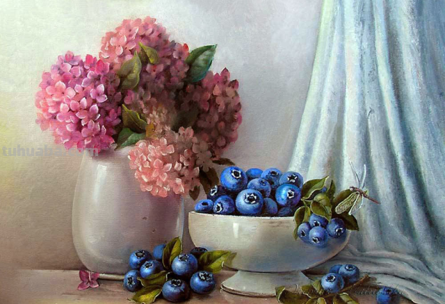 艺术家VALEVSKAYA VALENTINA MIKHAILOVNA静物花卉作品