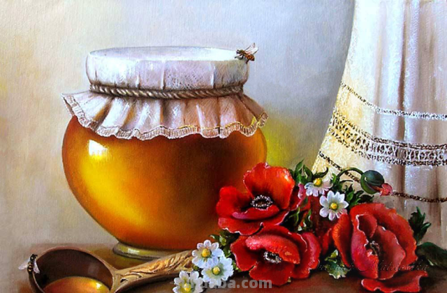 艺术家VALEVSKAYA VALENTINA MIKHAILOVNA静物花卉作品