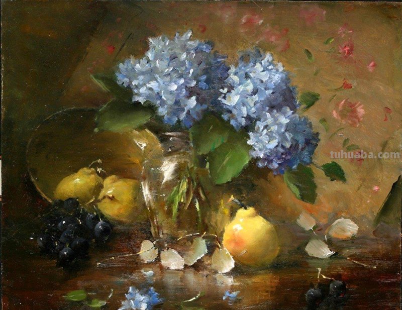 Patricia Rohrbacher花卉静物绘画作品