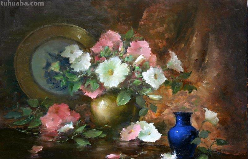 Patricia Rohrbacher花卉静物绘画作品