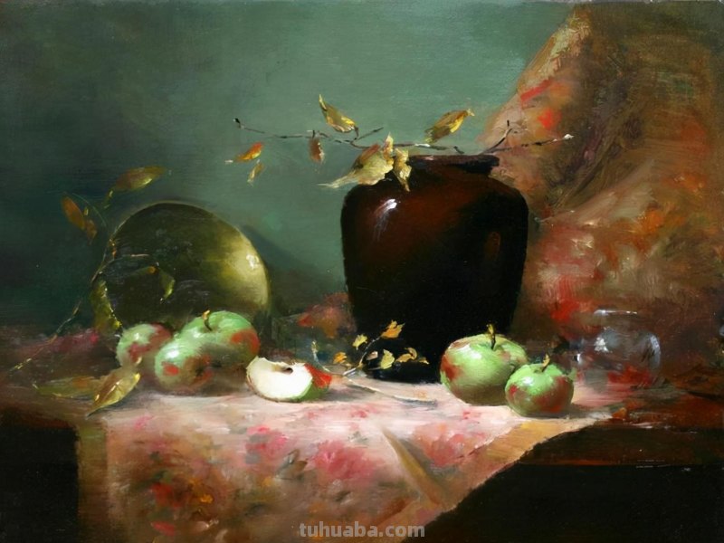 Patricia Rohrbacher花卉静物绘画作品