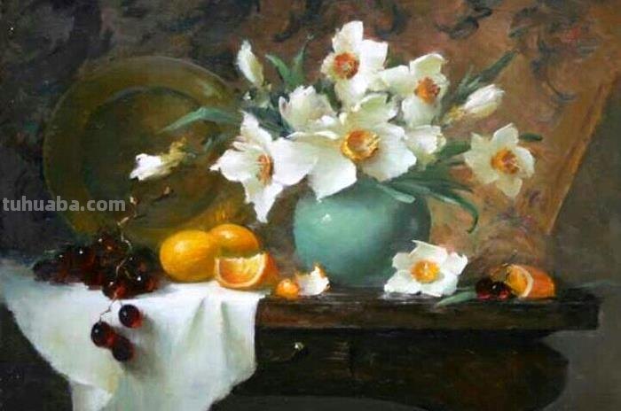 Patricia Rohrbacher花卉静物绘画作品