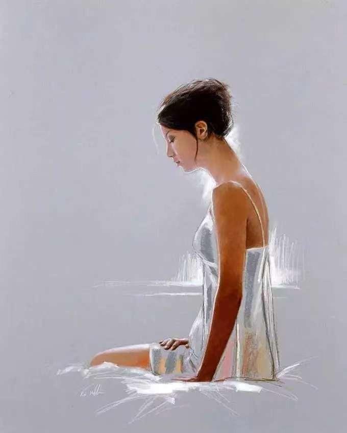 人体油画，让人陶醉的人间绝色
