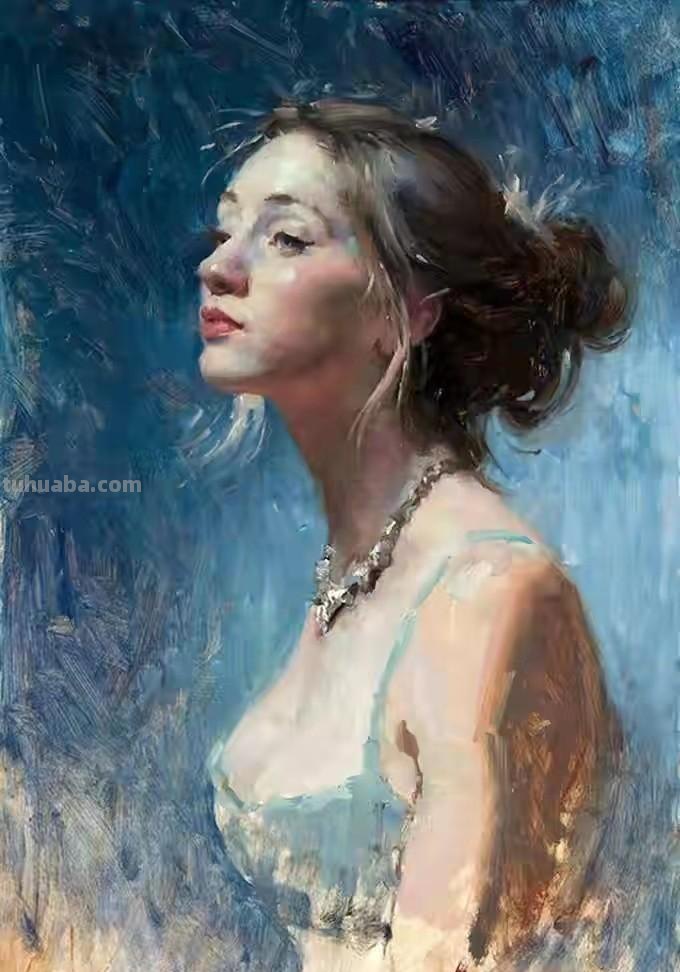 人体油画，让人陶醉的人间绝色