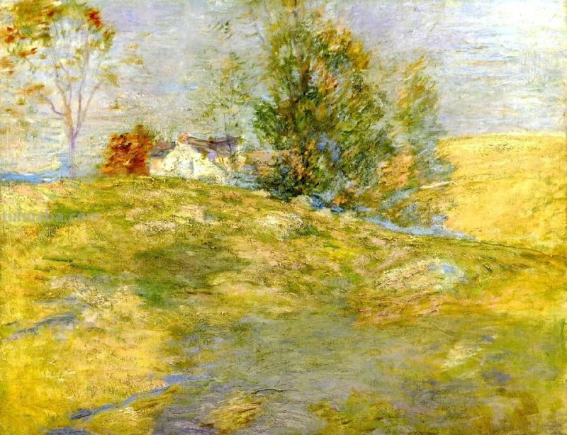 欢快亮丽的风景油画-印象派画家特瓦克特曼作品欣赏 欢快亮丽的风景油画-印象派画家特瓦克特曼作品欣赏