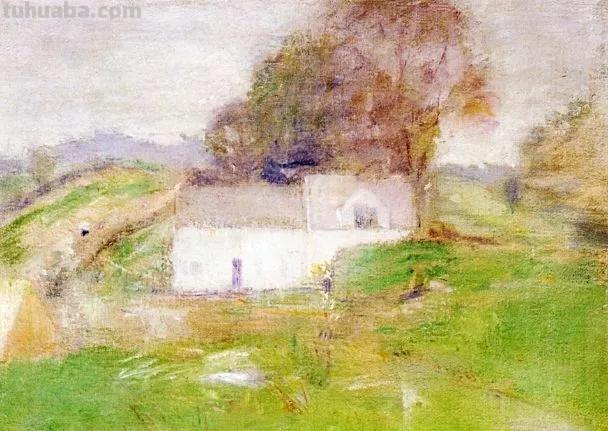 欢快亮丽的风景油画-印象派画家特瓦克特曼作品欣赏 欢快亮丽的风景油画-印象派画家特瓦克特曼作品欣赏