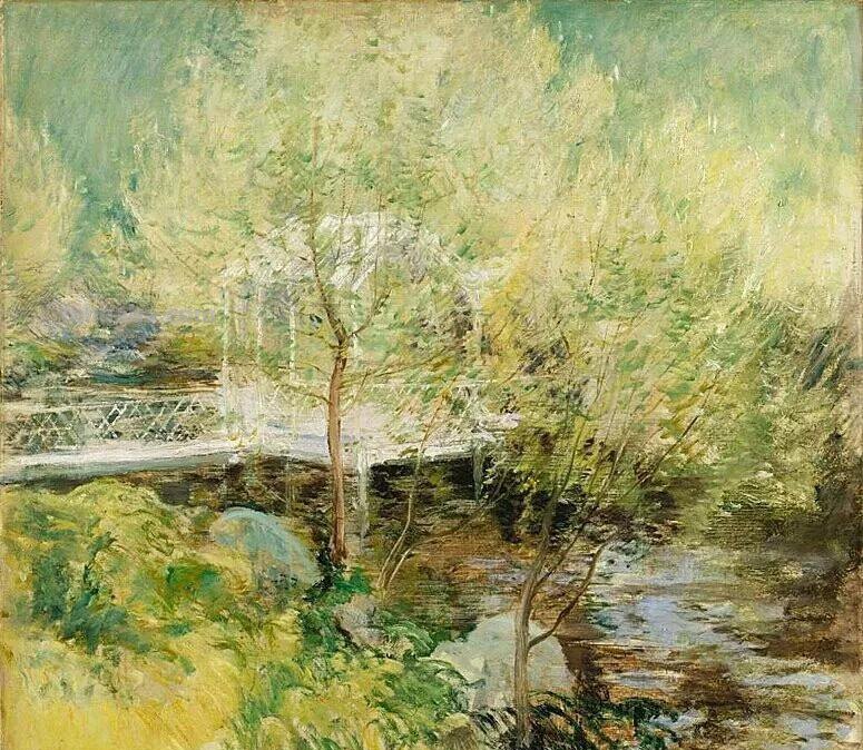 欢快亮丽的风景油画-印象派画家特瓦克特曼作品欣赏 欢快亮丽的风景油画-印象派画家特瓦克特曼作品欣赏