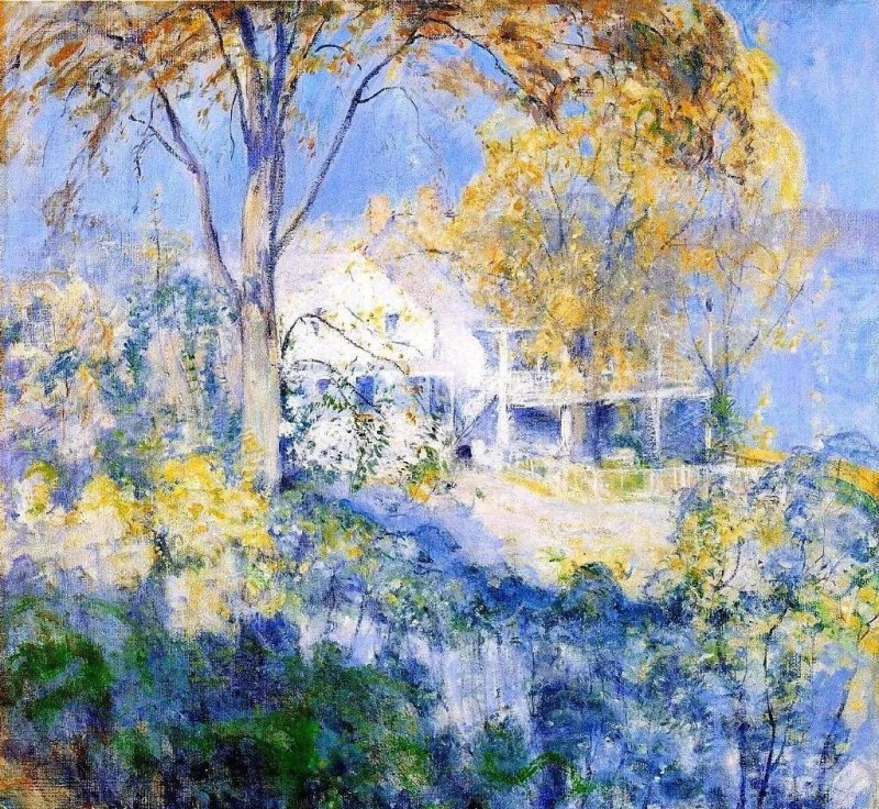 欢快亮丽的风景油画-印象派画家特瓦克特曼作品欣赏 欢快亮丽的风景油画-印象派画家特瓦克特曼作品欣赏