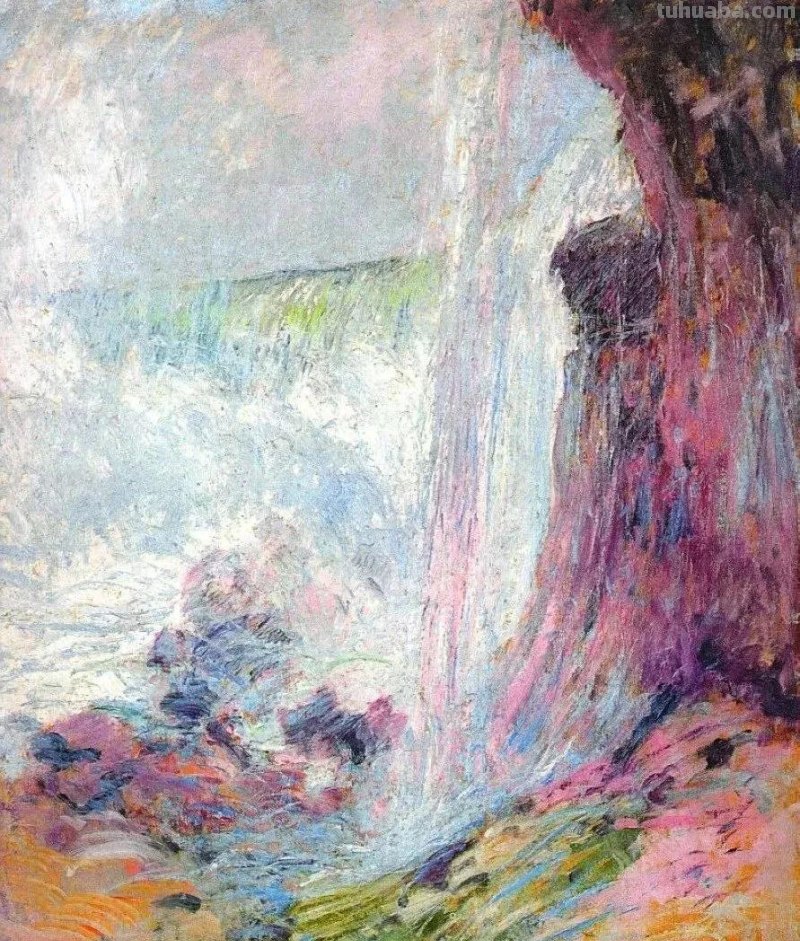 欢快亮丽的风景油画-印象派画家特瓦克特曼作品欣赏 欢快亮丽的风景油画-印象派画家特瓦克特曼作品欣赏