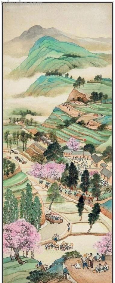 现代著名画家何海霞四十五幅经典绘画作品赏析