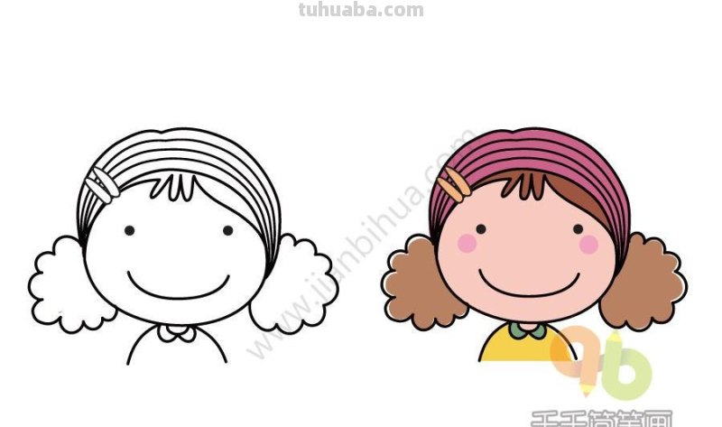 3分钟，教你15种人物头像简笔画，哄娃和手帐都用得到，Mark！