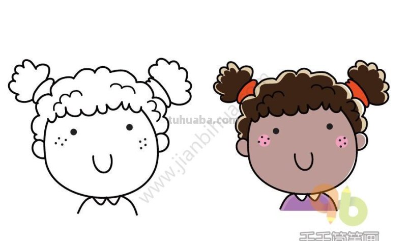 3分钟，教你15种人物头像简笔画，哄娃和手帐都用得到，Mark！