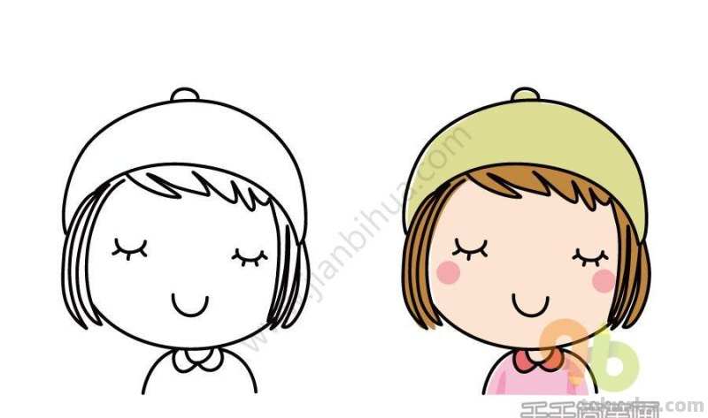 3分钟，教你15种人物头像简笔画，哄娃和手帐都用得到，Mark！