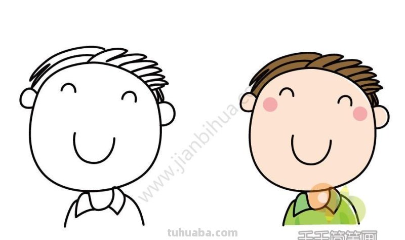 3分钟，教你15种人物头像简笔画，哄娃和手帐都用得到，Mark！