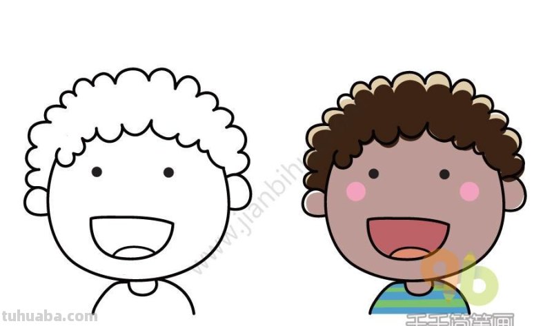 3分钟，教你15种人物头像简笔画，哄娃和手帐都用得到，Mark！