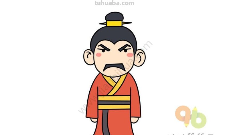 人物简笔画：寥寥几笔方可让三国演义中的人物重现江湖！